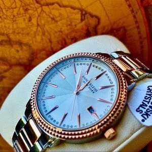 Anne Klein Crystal Accent Rose Gold Women Watch